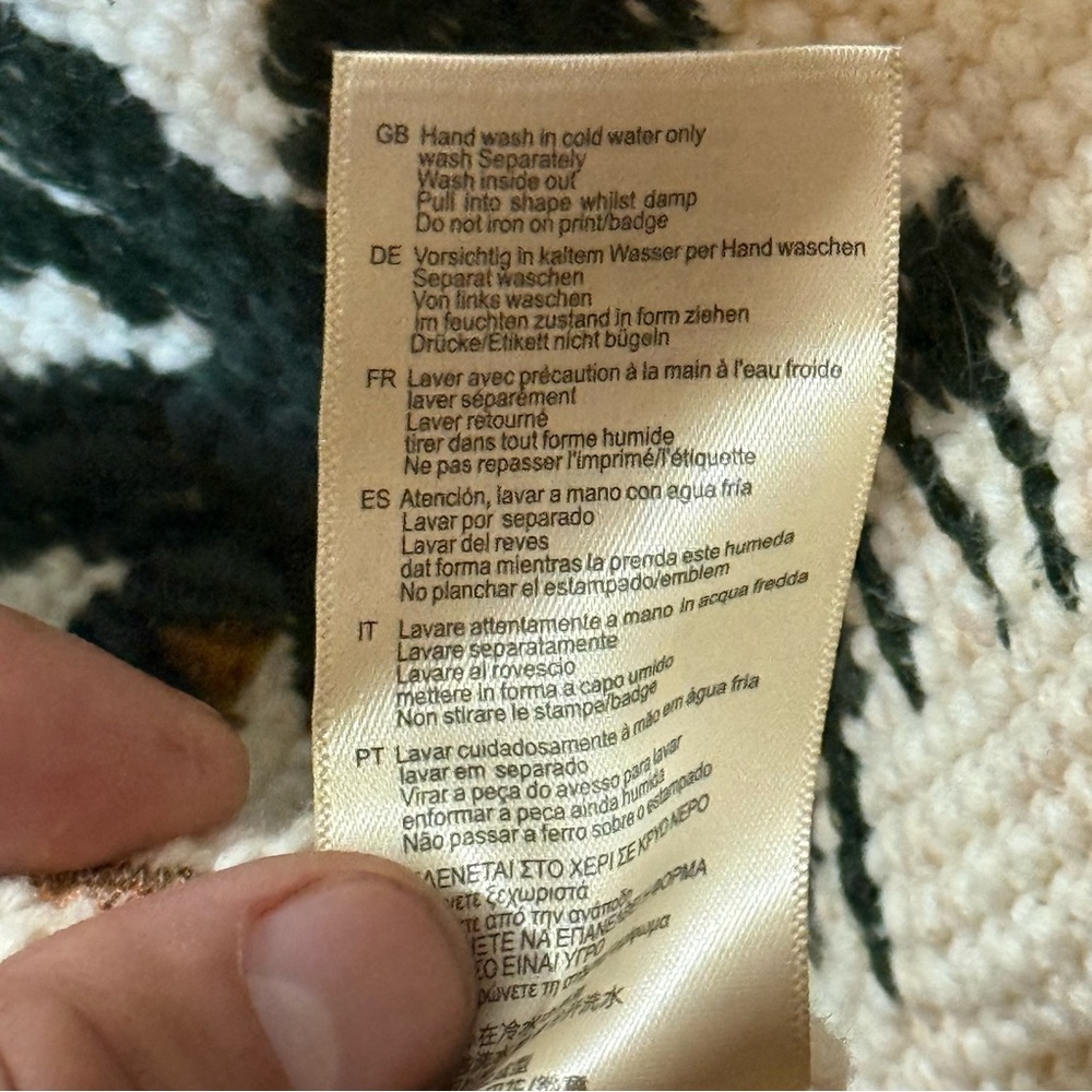 Scotch & Soda Cream Cardigan with Nature Motifs - Picture 4 of 7